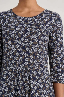 Dresses<Seasalt Cornwall April Jersey Dress Field Flower Maritime