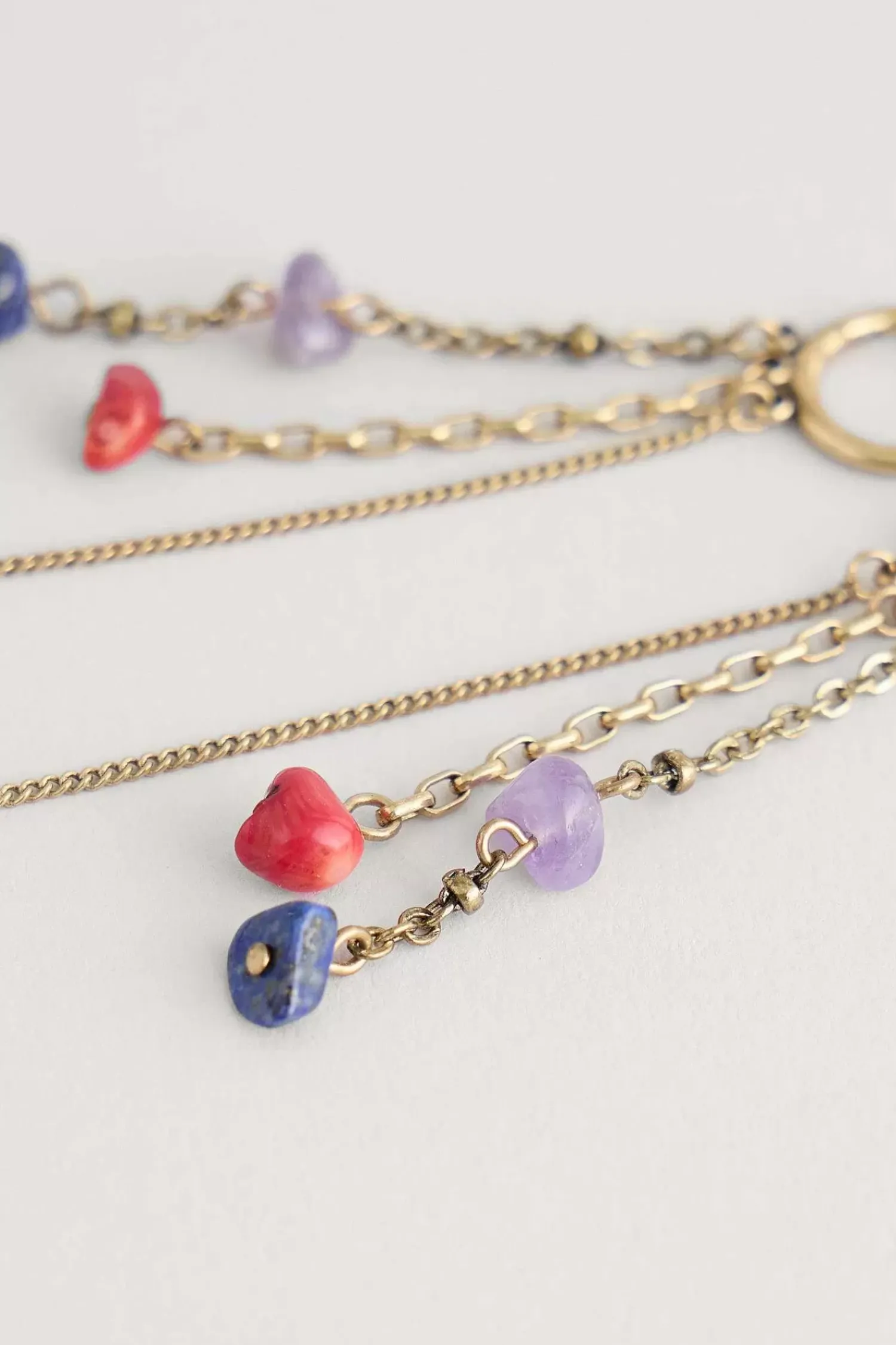 Jewellery<Seasalt Cornwall Arc Chain Drop Earrings Spriggan Papaya