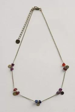 Jewellery<Seasalt Cornwall Arc Charm Necklace Spriggan Papaya