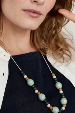 Jewellery<Seasalt Cornwall Canna Ceramic Bead Necklace Daffodil Tomato
