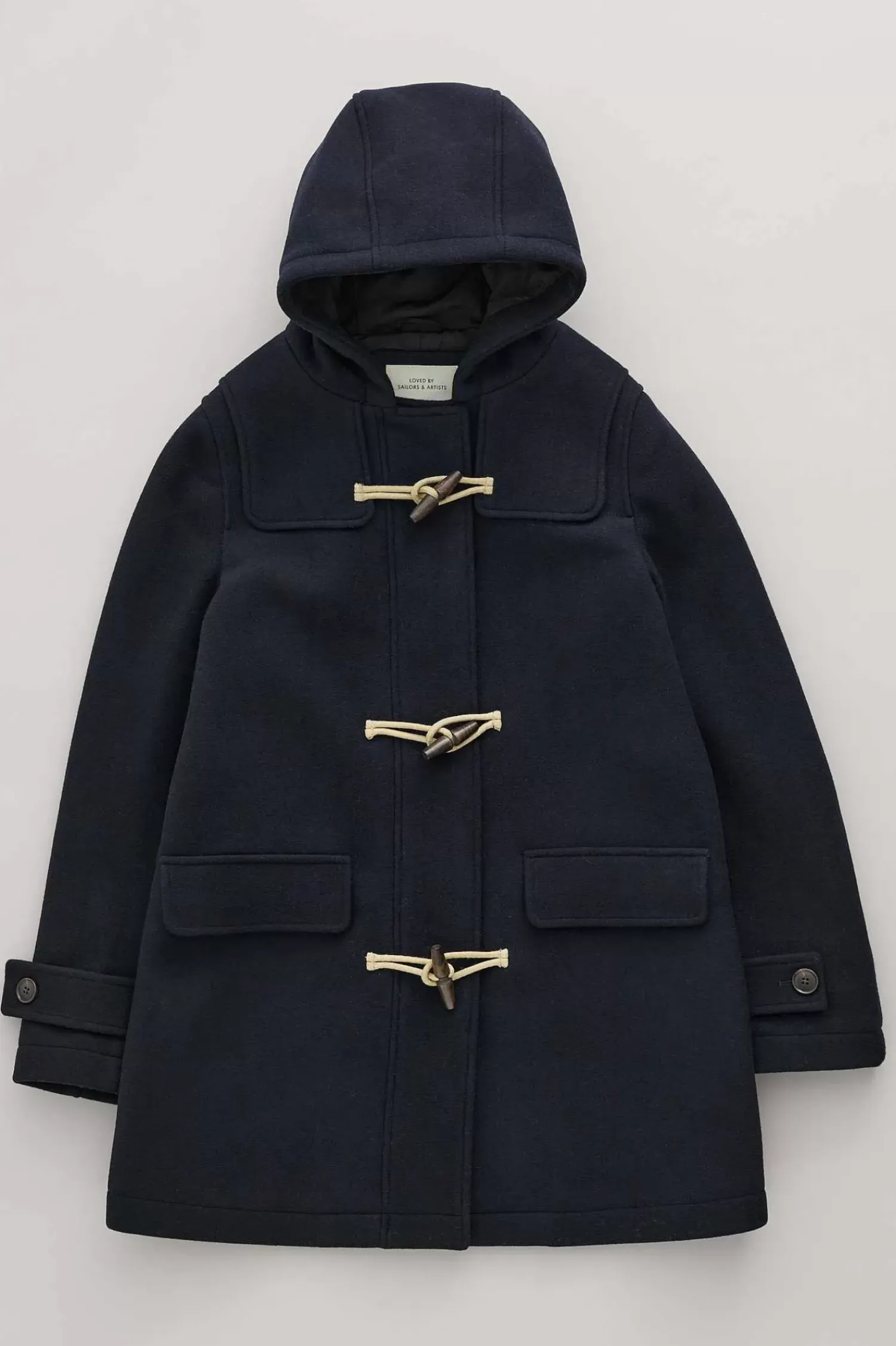 Coats & Jackets<Seasalt Cornwall Cardinham Duffle Coat Maritime