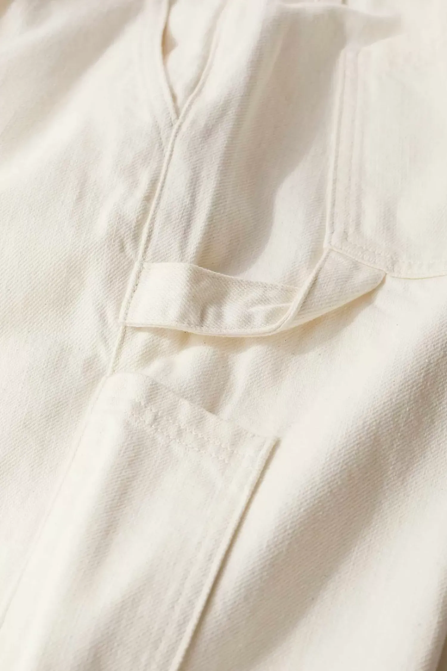 Trousers & Shorts<Seasalt Cornwall Cliff Picnic Straight Leg Jeans Ecru Twill Slub