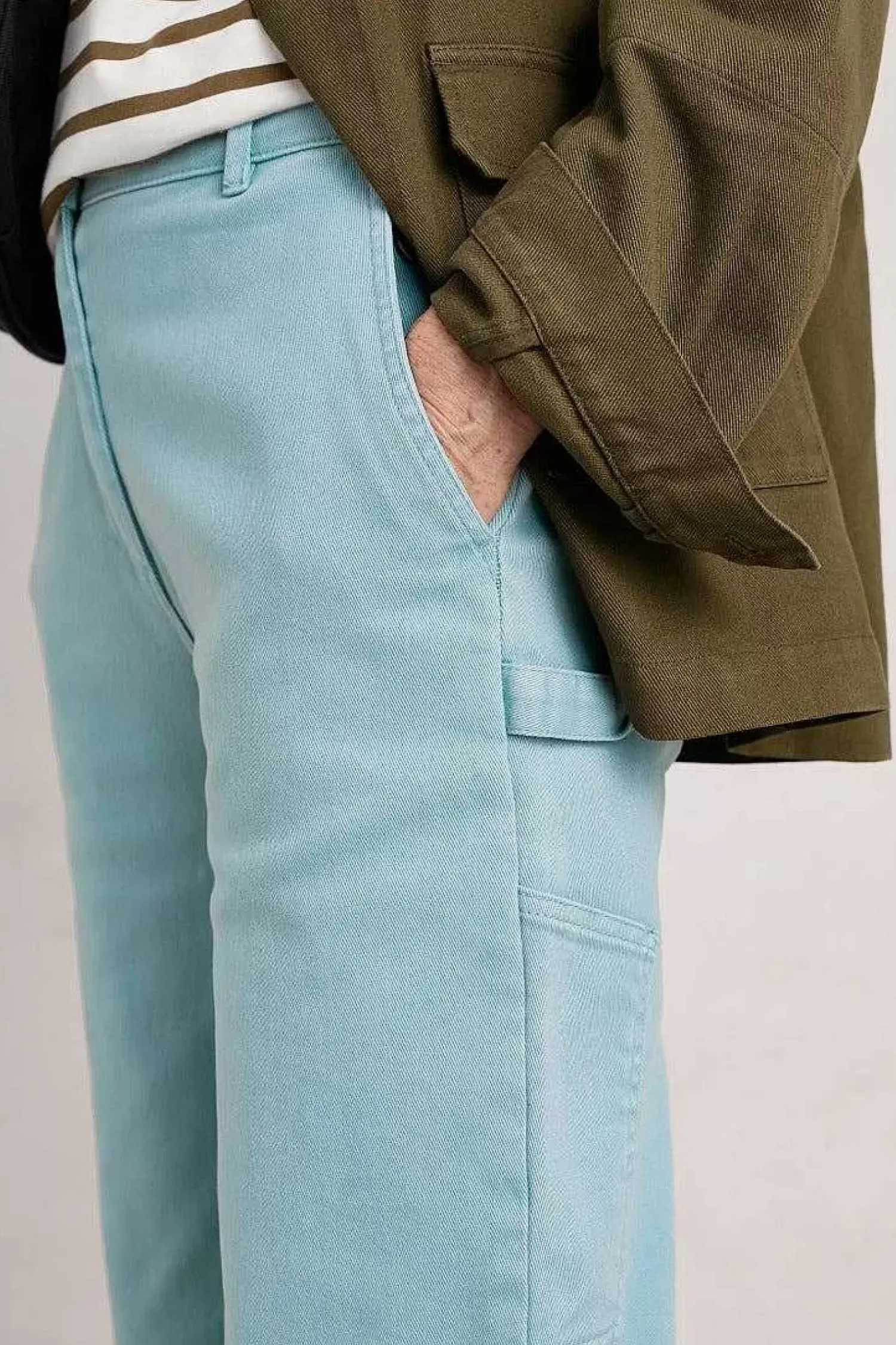 Trousers & Shorts<Seasalt Cornwall Cliff Picnic Trousers Enamel