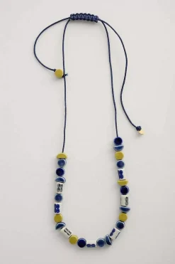 Jewellery<Seasalt Cornwall Collan Beaded Necklace Agapanthus Mix