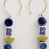 Jewellery<Seasalt Cornwall Collan Earrings Agapanthus Mix