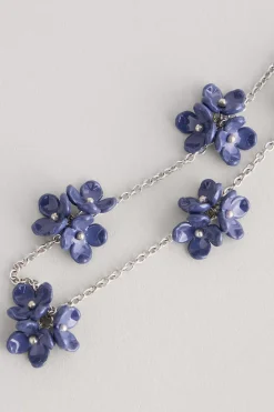 Jewellery<Seasalt Cornwall Corsage Flower Chain Necklace Lupin Mix