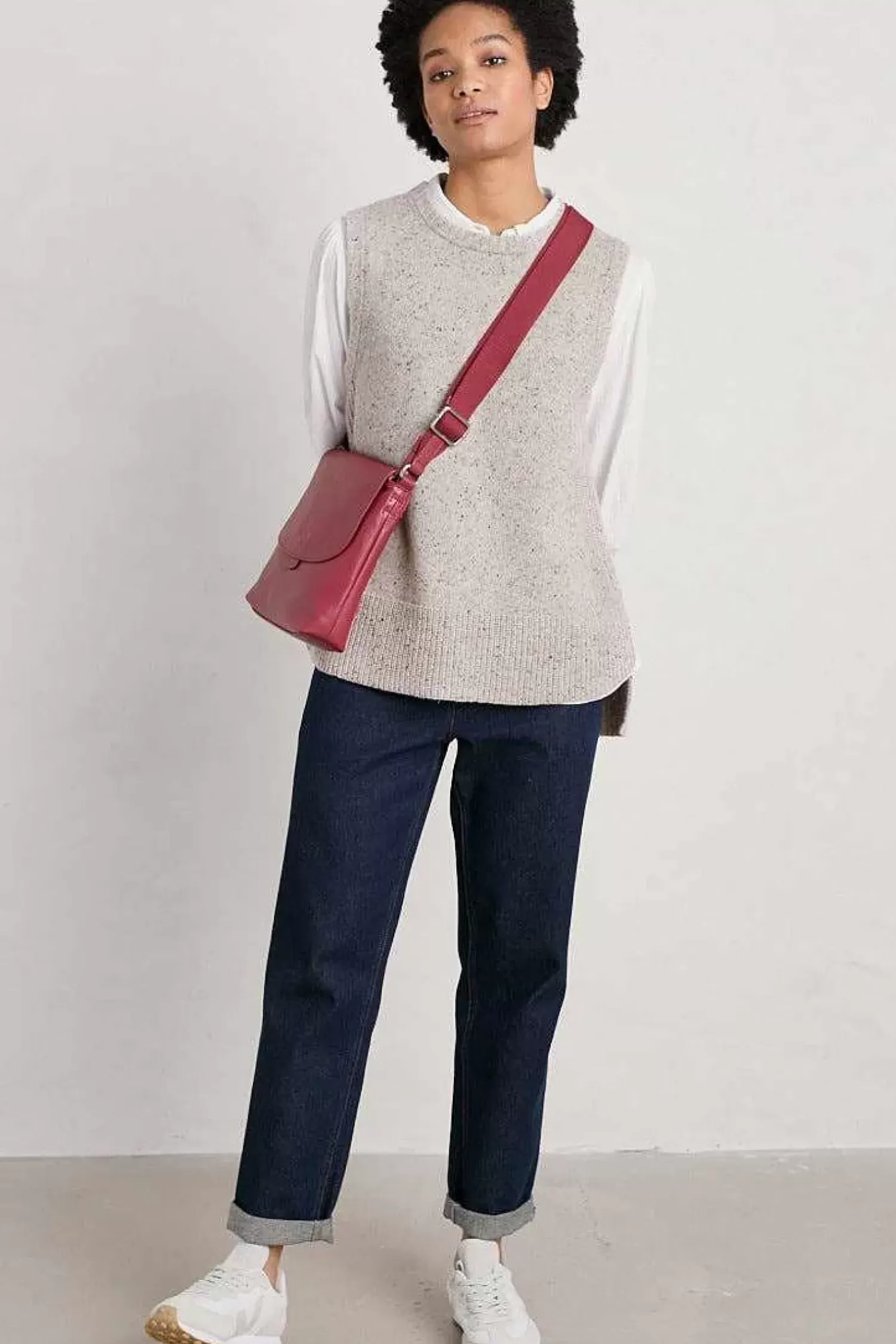Knitwear<Seasalt Cornwall Coupling Knitted Vest Aran