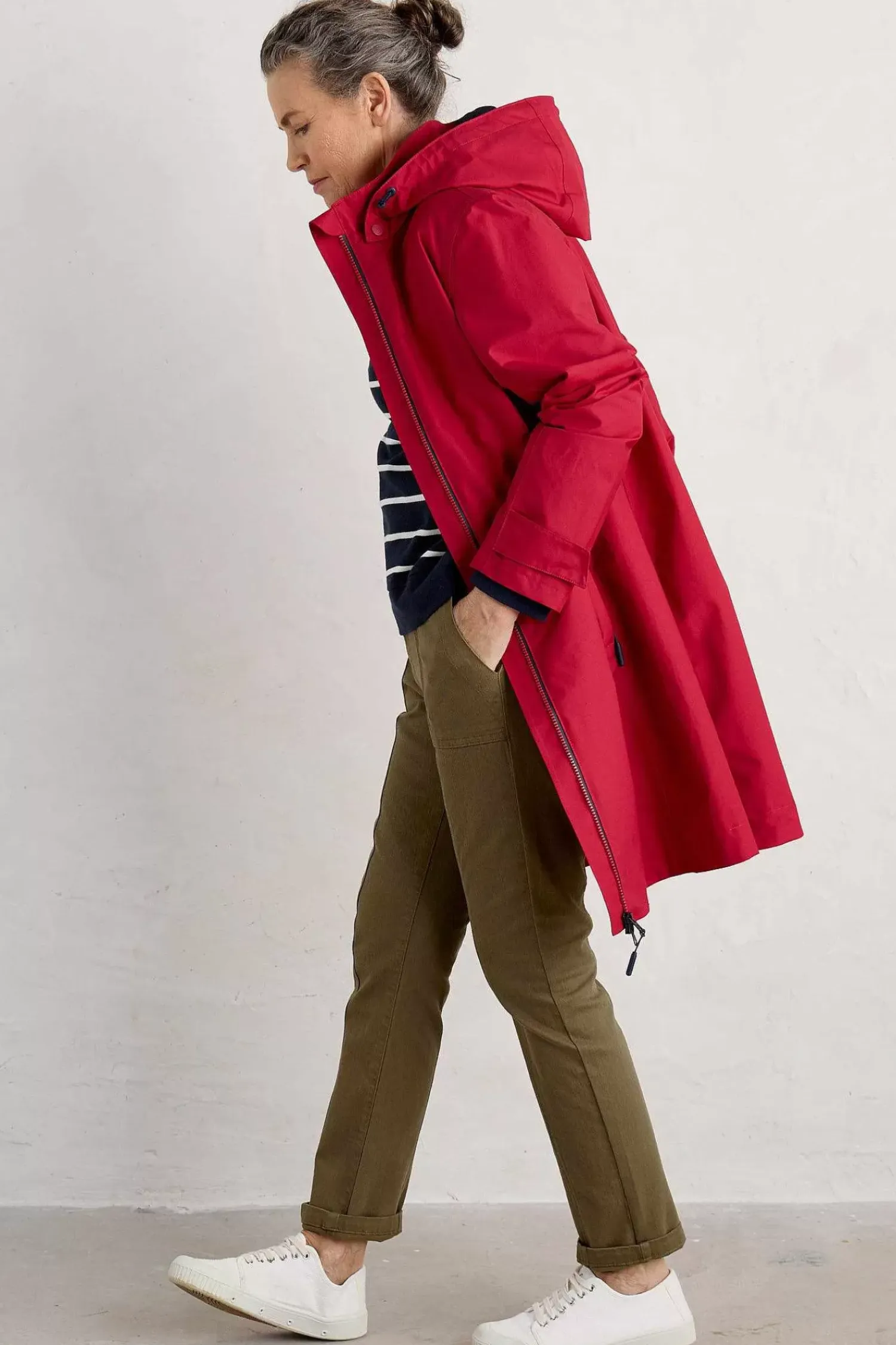 Coats & Jackets<Seasalt Cornwall Coverack Waterproof Coat Sedum