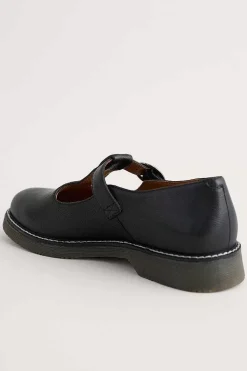 Shoes<Seasalt Cornwall Daisy Trail Leather Shoes Black