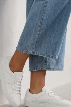 Shoes<Seasalt Cornwall Davidstow Leather Trainers Salt
