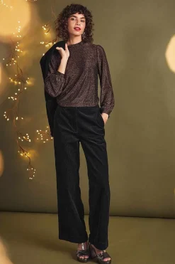 Tops<Seasalt Cornwall Dawn Point Sparkly Top Rosehip