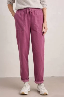 Trousers & Shorts<Seasalt Cornwall Dayby Cord Trousers Buddleia