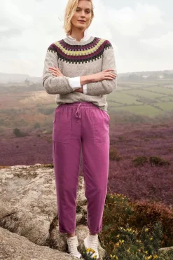 Trousers & Shorts<Seasalt Cornwall Dayby Cord Trousers Buddleia