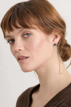 Jewellery<Seasalt Cornwall Dot Moth Stud Earrings Light Squid