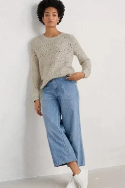 Knitwear<Seasalt Cornwall Feock Merino Blend Jumper Aran