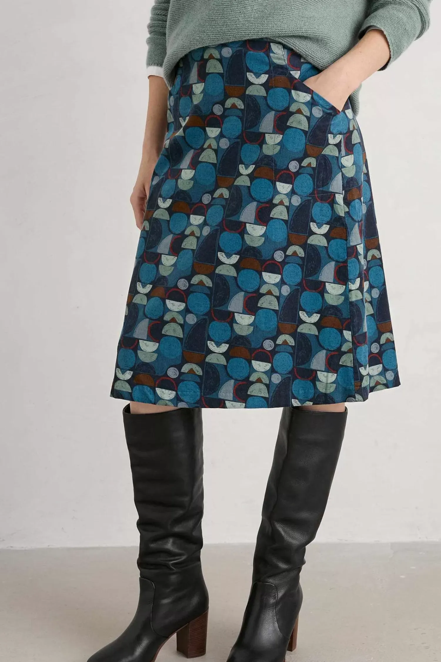Skirts<Seasalt Cornwall Forest View Skirt Harbour Forms Maritime