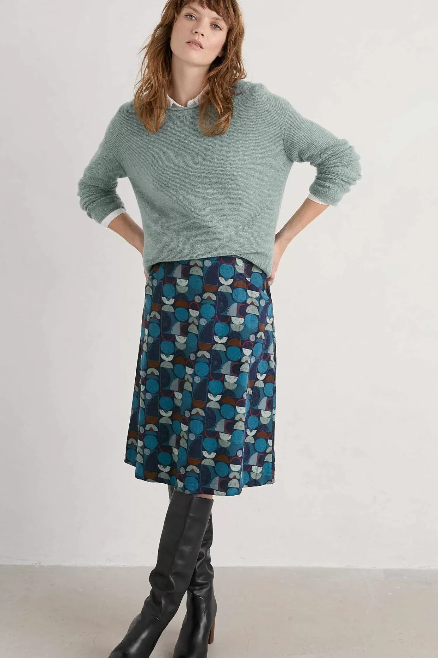 Skirts<Seasalt Cornwall Forest View Skirt Harbour Forms Maritime