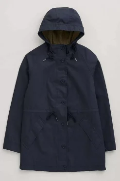 Coats & Jackets<Seasalt Cornwall Fulmar Waterproof Coat Night Sea