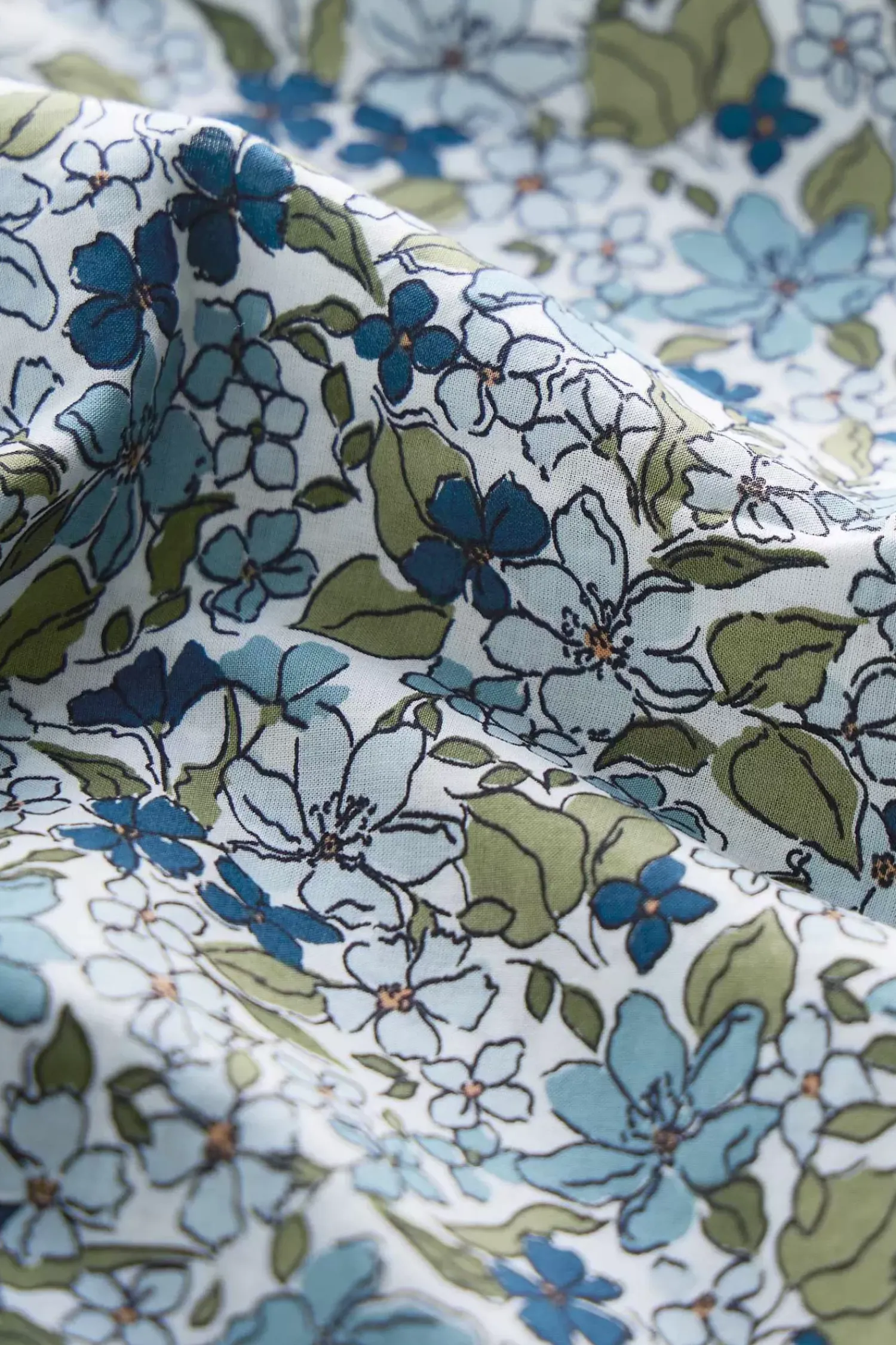 Tops<Seasalt Cornwall Garden Gate Cotton Top Anemone Vintage Reflection