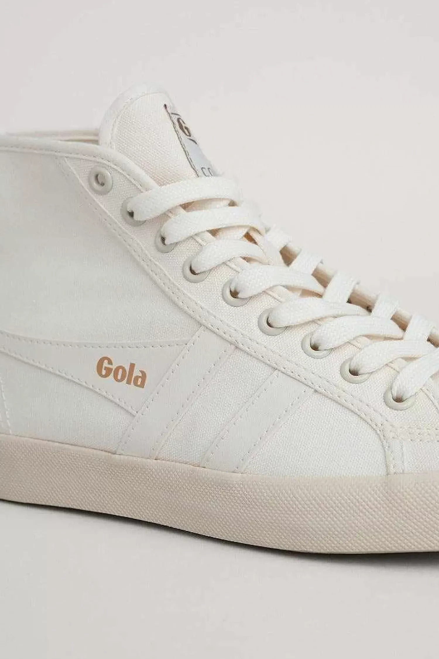 Shoes<Seasalt Cornwall Gola High Top Coaster Trainer Off White