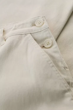 Trousers & Shorts<Seasalt Cornwall Hannafore View Full Length Wide Leg Trousers Limestone