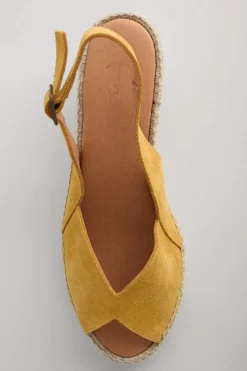 Shoes<Seasalt Cornwall Hazy Dawn Low Heel Suede Espadrilles Sienna