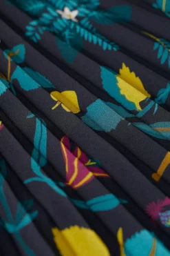 Skirts<Seasalt Cornwall Heatherbank Midi Skirt Botanical Sampler Onyx