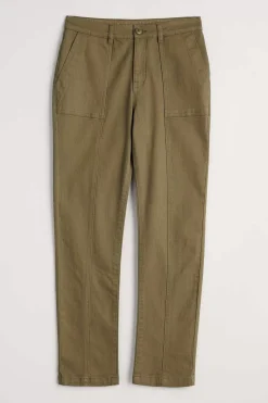 Trousers & Shorts<Seasalt Cornwall Issey Slim Leg Trousers Laurel