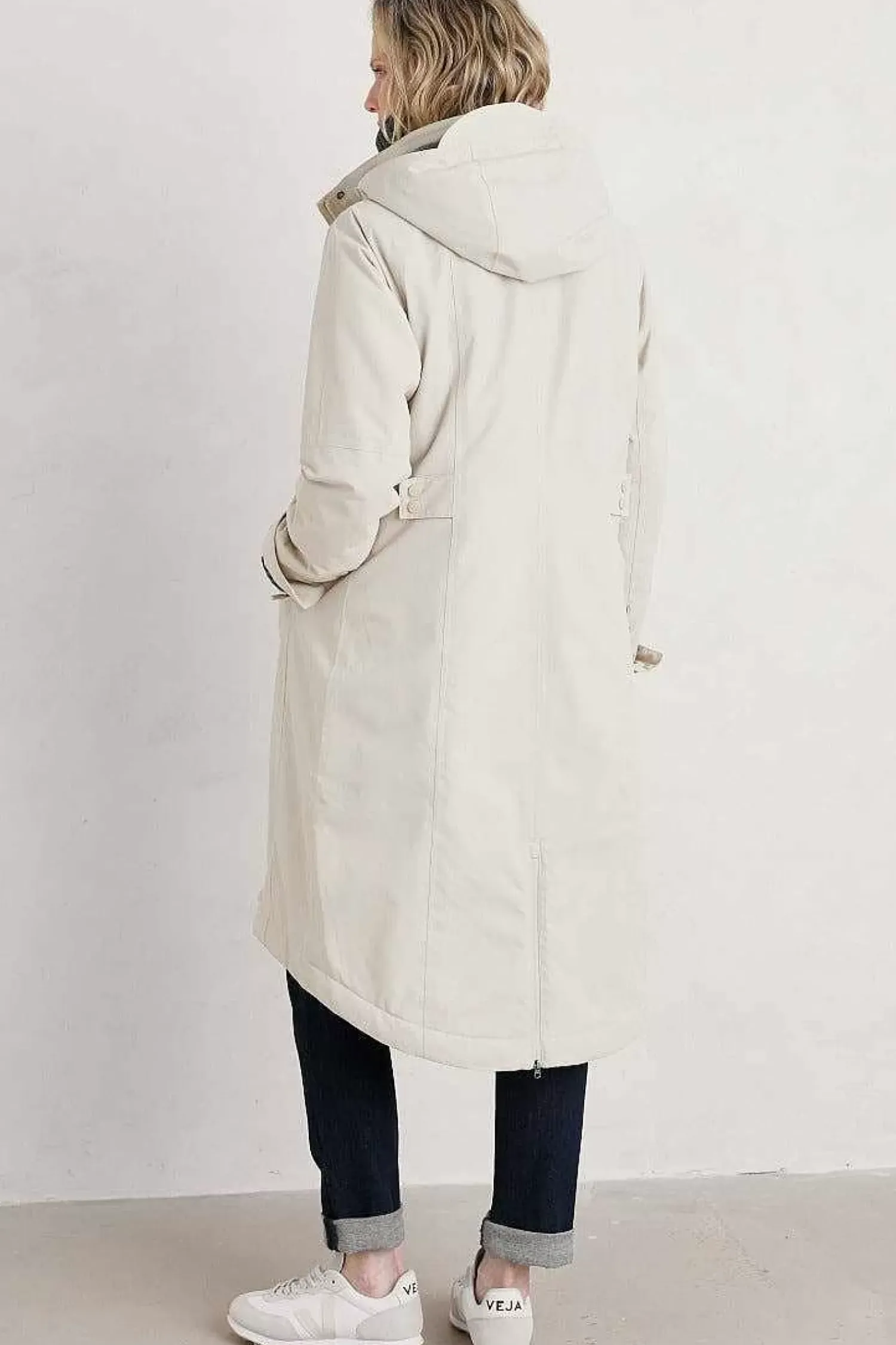 Coats & Jackets<Seasalt Cornwall Janelle Waterproof Coat Aran