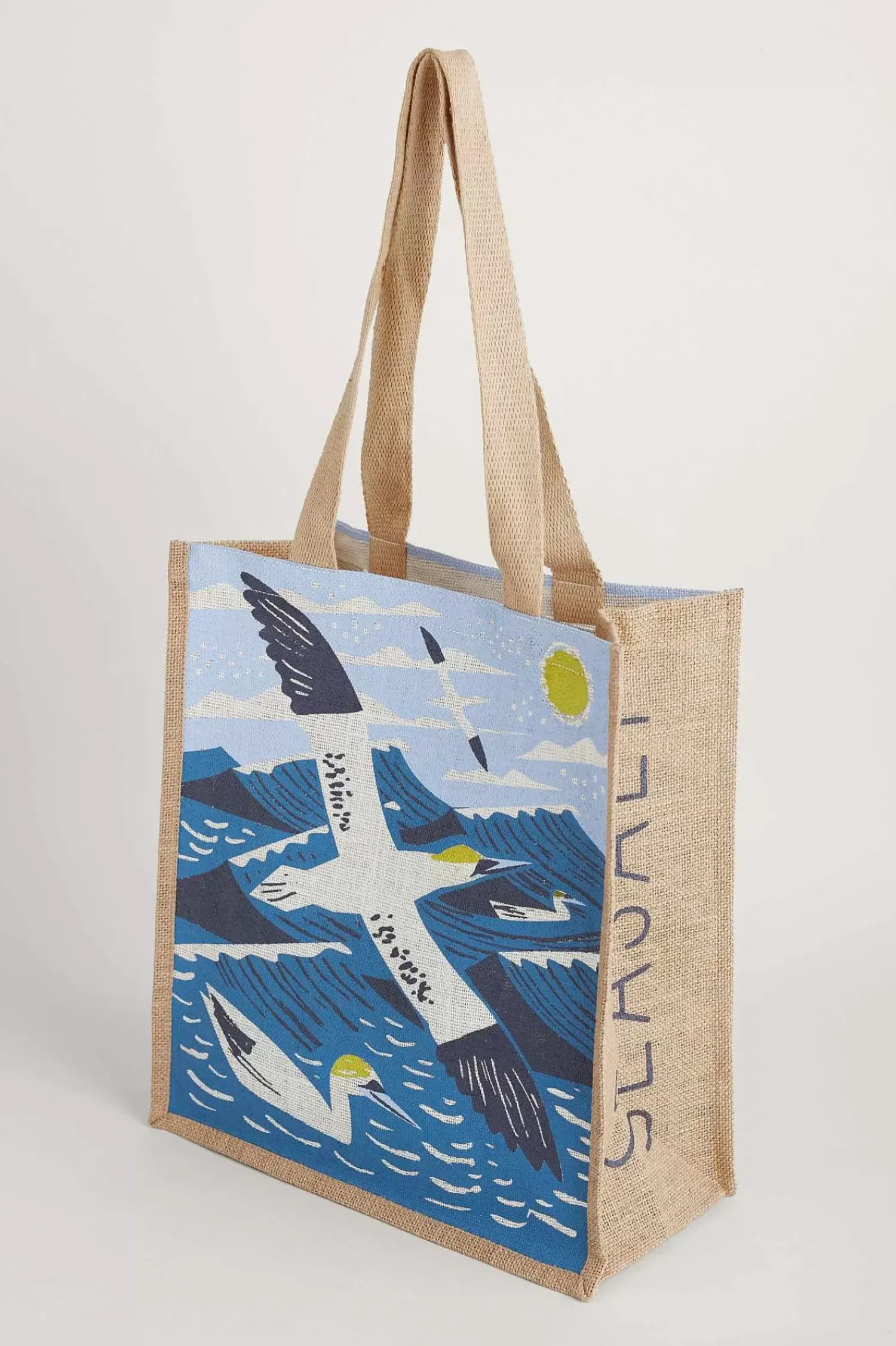 Bags<Seasalt Cornwall Jute Shopper Frenchmans Creek Marine