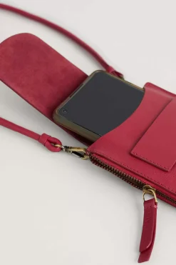 Bags<Seasalt Cornwall Kelsey Leather Phone Wallet Sedum