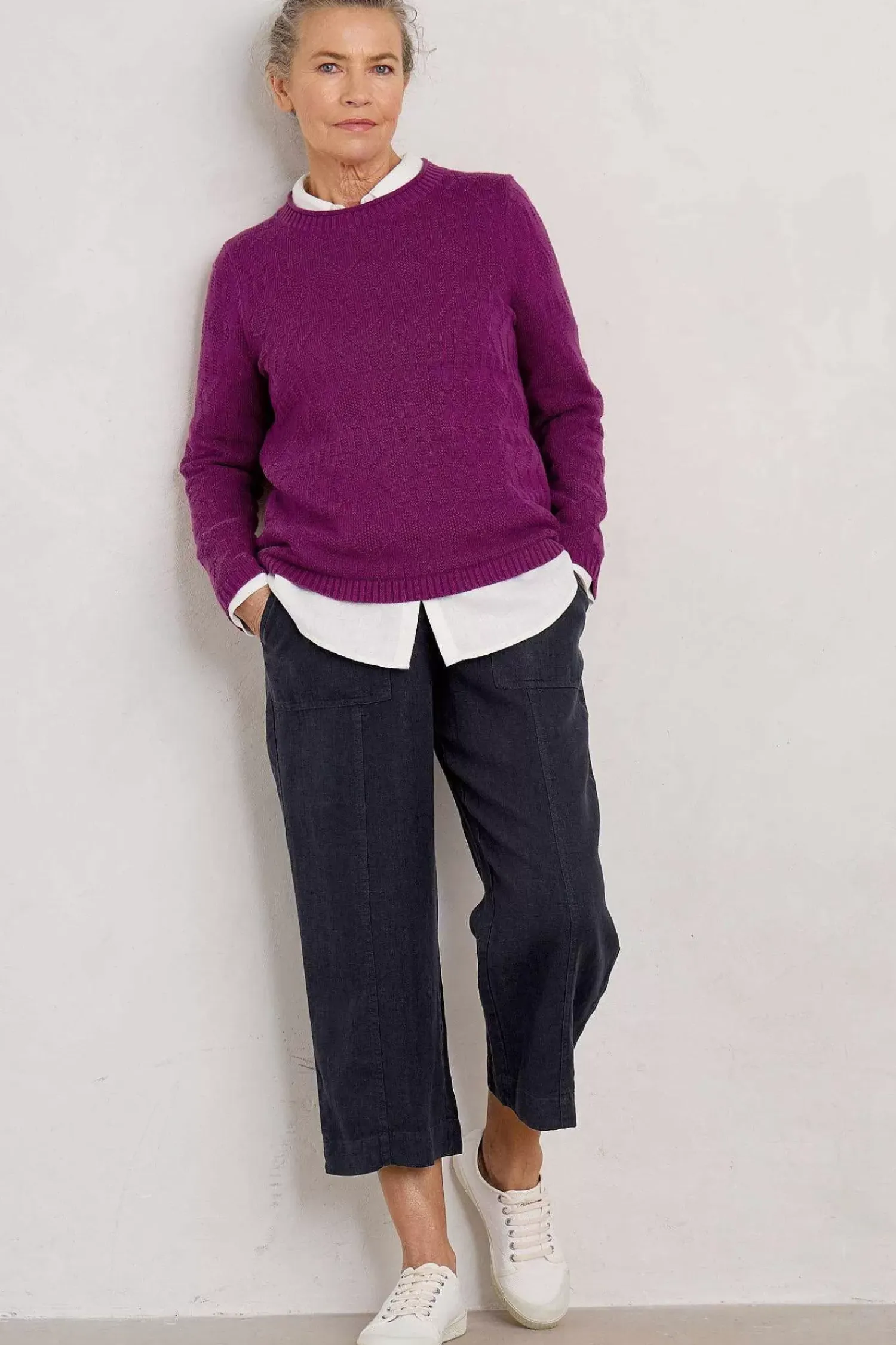 Knitwear<Seasalt Cornwall Kinter Organic Cotton Jumper Cordial