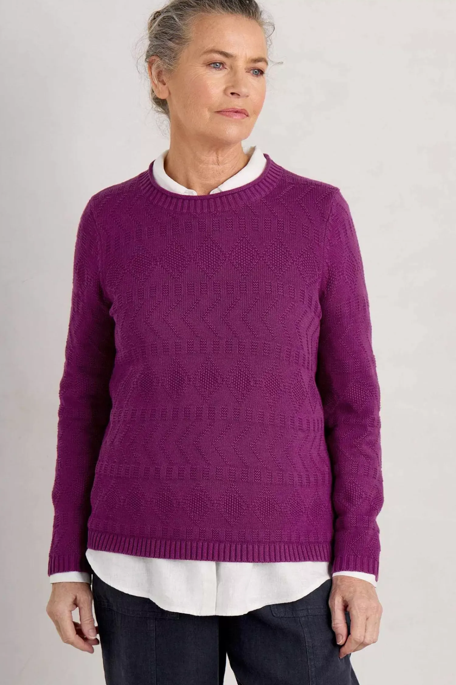 Knitwear<Seasalt Cornwall Kinter Organic Cotton Jumper Cordial