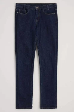 Trousers & Shorts<Seasalt Cornwall Lamledra Denim Jeans Dark Indigo Wash