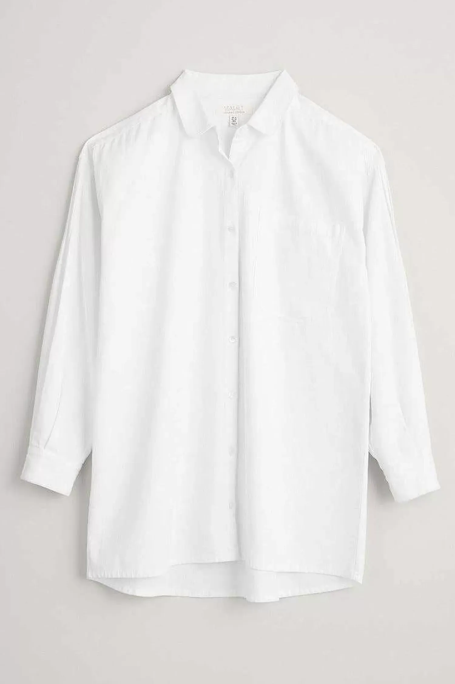 Tops<Seasalt Cornwall Lavant Mor Organic Cotton Shirt Salt