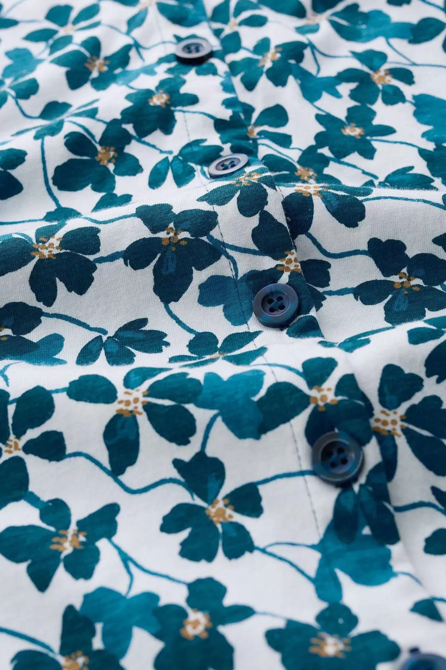 Dresses<Seasalt Cornwall Lilian Tea Dress Floating Floral Ocean Drift