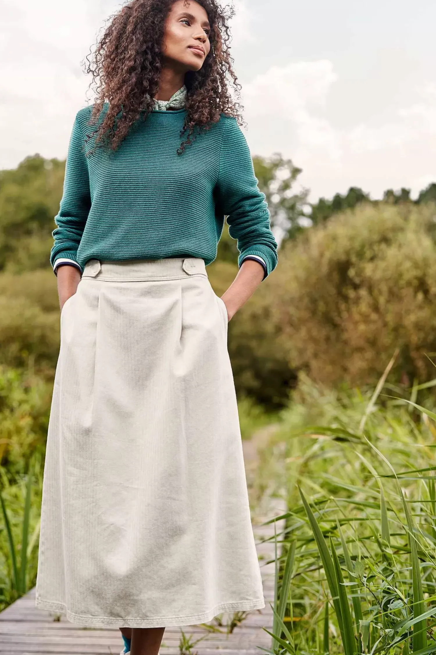 Knitwear<Seasalt Cornwall Makers Cotton Jumper Wreckage
