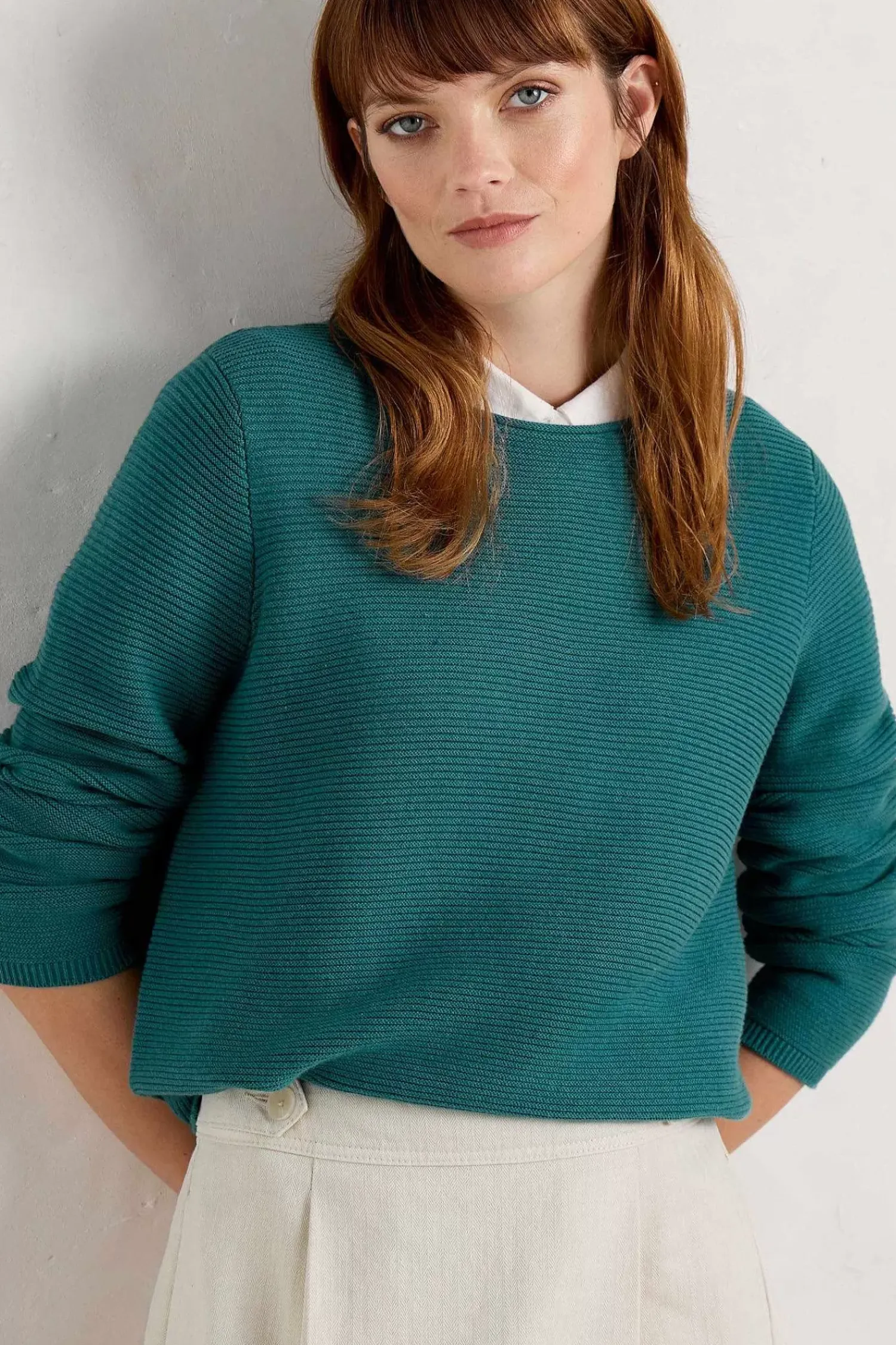Knitwear<Seasalt Cornwall Makers Cotton Jumper Wreckage