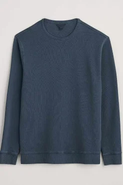 Tops & T-Shirts<Seasalt Cornwall Men's Bolitho Organic Cotton Sweatshirt Dark Ship
