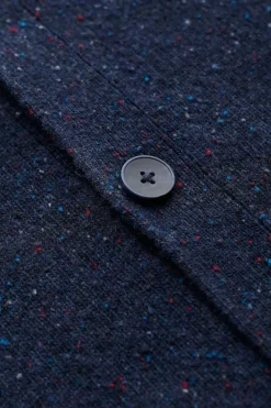 Knitwear<Seasalt Cornwall Men's Cleer Lambswool Blend Cardigan French Blue