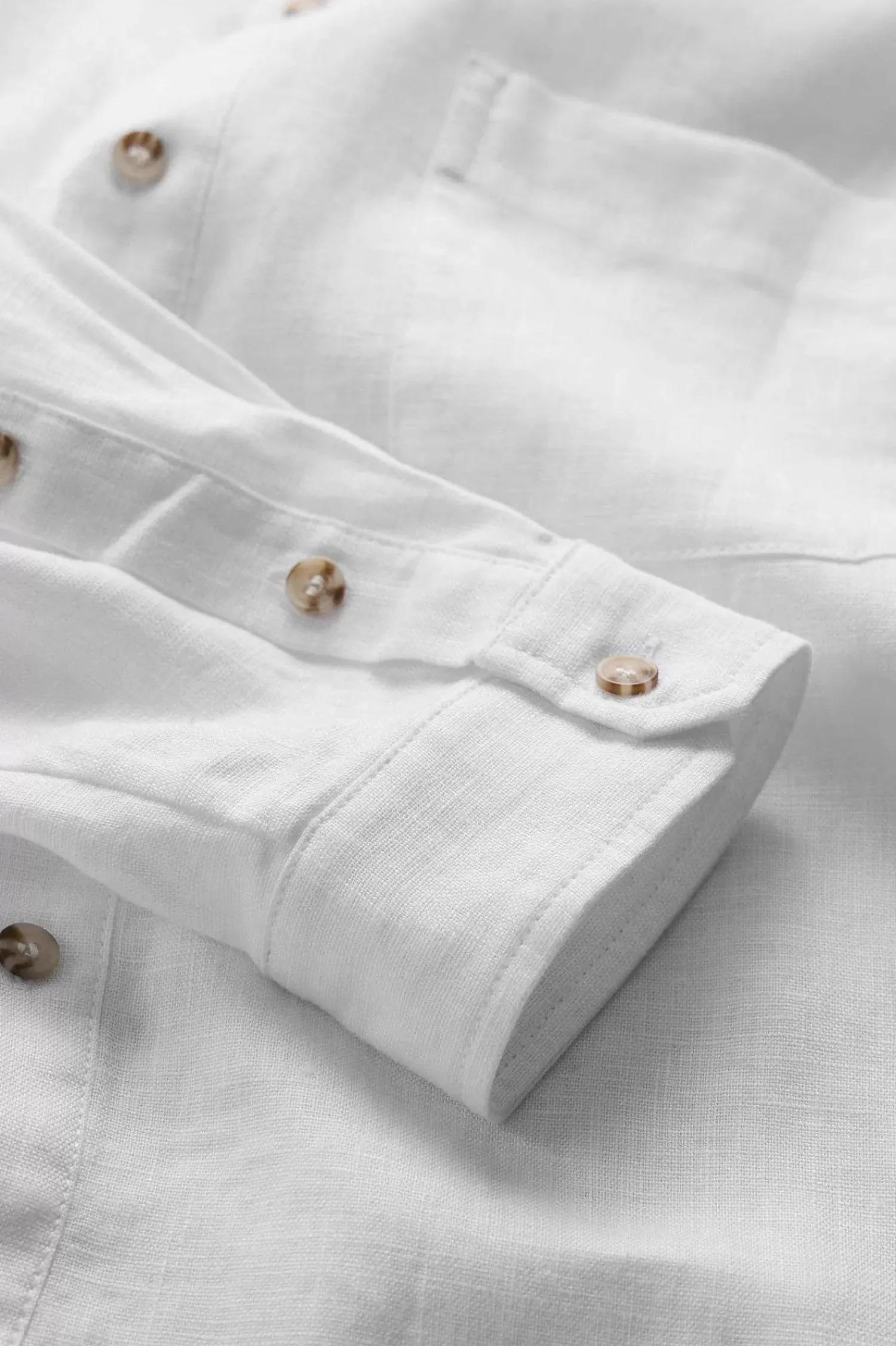 Tops & T-Shirts<Seasalt Cornwall Men's Curator Linen Shirt Salt