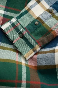 Tops & T-Shirts<Seasalt Cornwall Men's Fathomer Checked Shirt Rhythm Multi