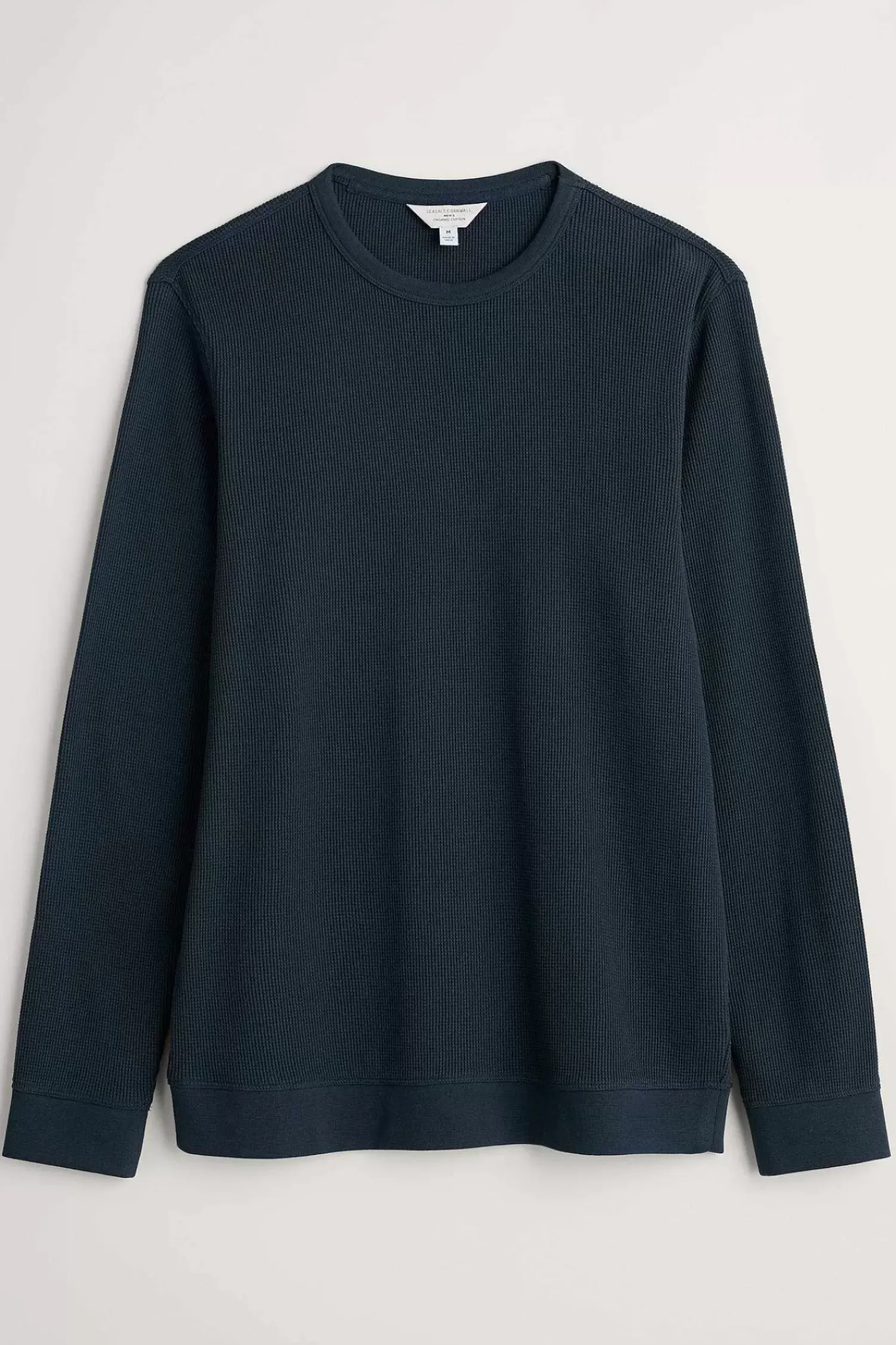 Tops & T-Shirts<Seasalt Cornwall Men's Jackline Waffle Jersey Top Inkwell