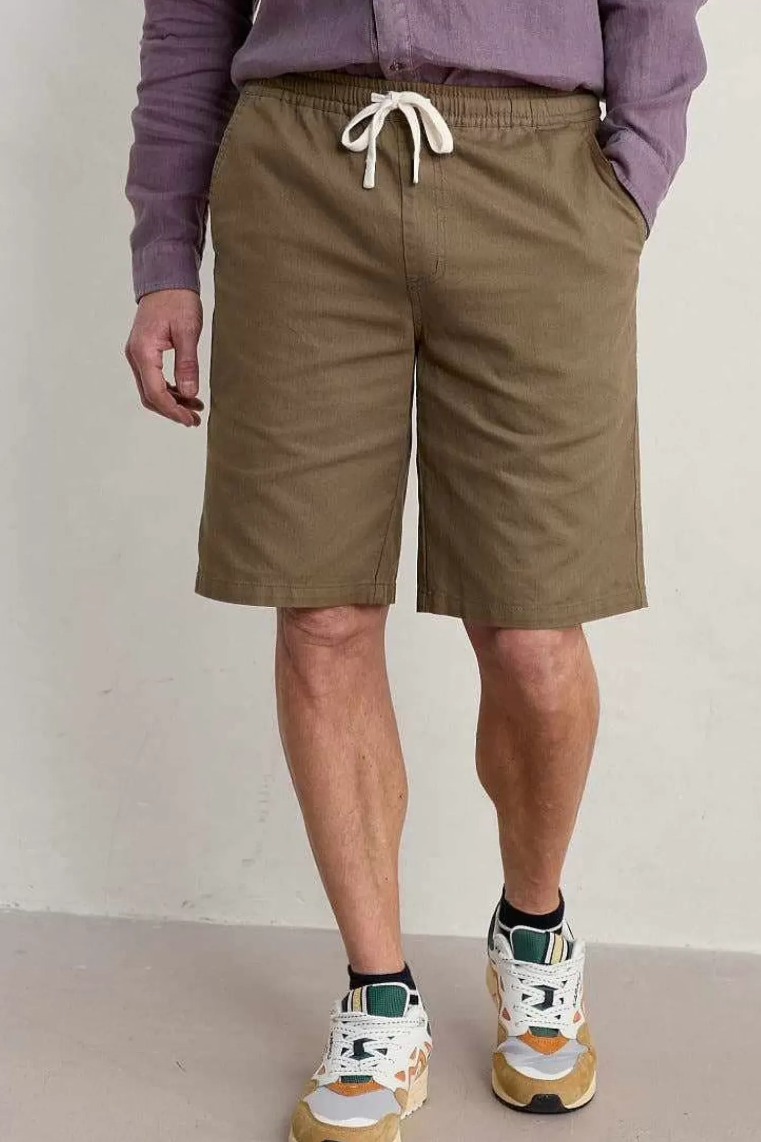 Trousers & Shorts<Seasalt Cornwall Men's Lighterman Organic Cotton Shorts Gully