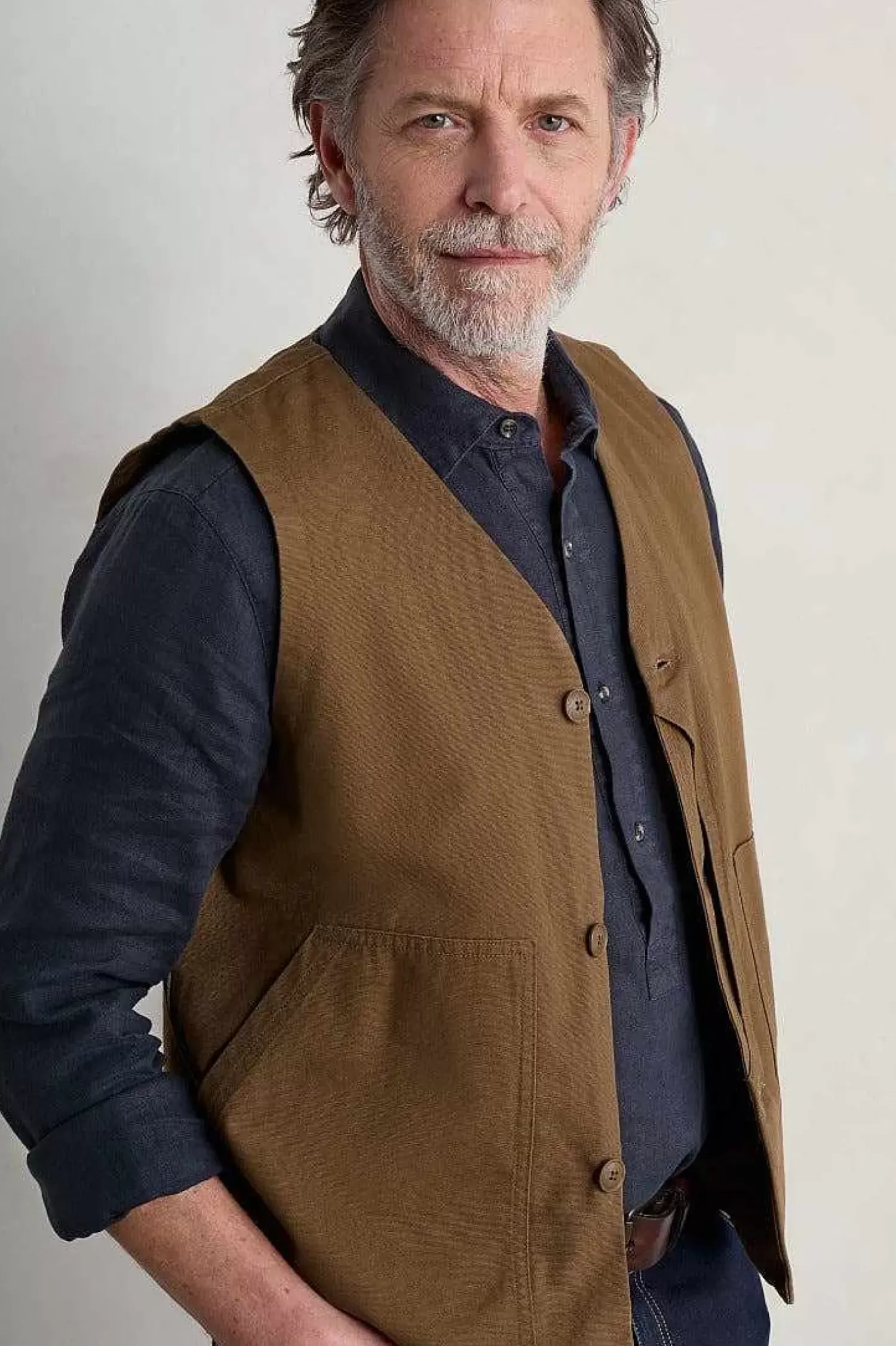 Coats & Jackets<Seasalt Cornwall Men's Organic Cotton Metern Waistcoat Gully