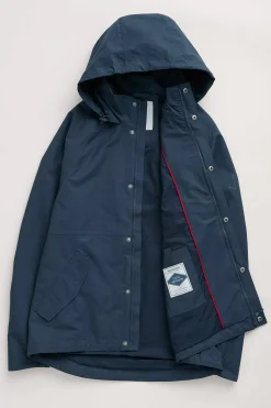 Coats & Jackets<Seasalt Cornwall Men's Sea Edge Waterproof Coat Squid Ink