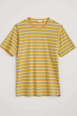 2 Mix & Match<Seasalt Cornwall Men's Seven Seas Sailor Tee (Gots) Upside Brimstone