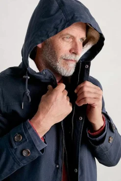 Coats & Jackets<Seasalt Cornwall Men's Tidesman Waterproof Coat Maritime