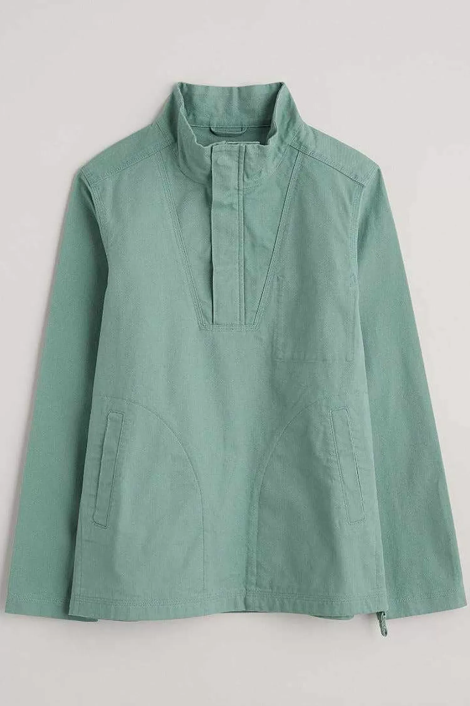 Tops & T-Shirts<Seasalt Cornwall Men's Trelew Smock Sardine