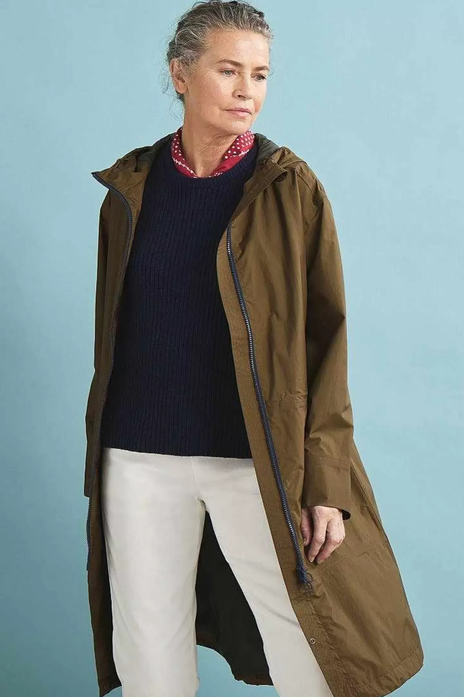 Coats & Jackets<Seasalt Cornwall Mistborne Waterproof Coat Laurel